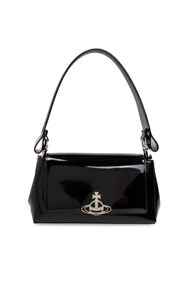 bow detail mini tote bag Black Shoulder Bag Hazel Medium Vivienne Westwood Biname fmedShops HK